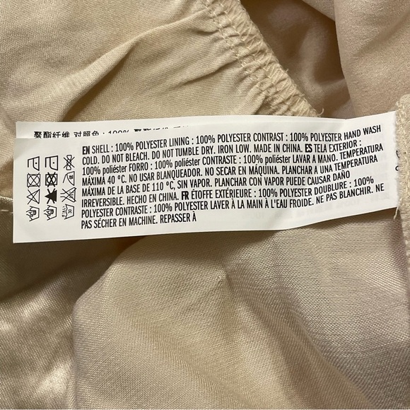 ENDLESS ROSE by ANTHROPOLOGIE Tiered Sweetheart Dress in Crème - Picture 8 of 11